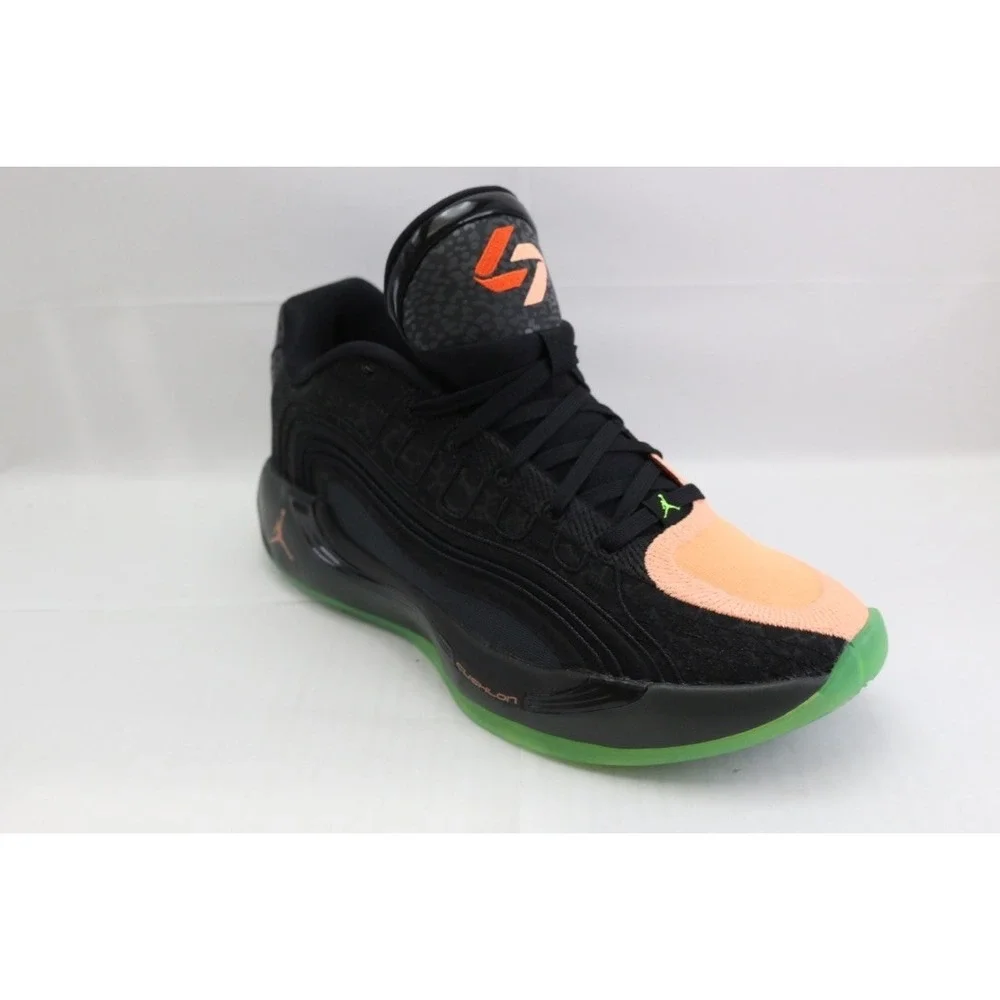 Nike Jordan Luka 4 Safari 3.0 Black Orange Men's 9.5 Basketball Shoes IO0204-001